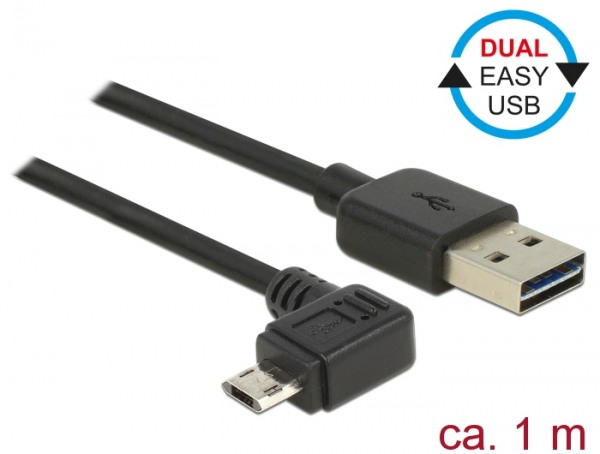 Datenkabel Winkelstecker 1m EASY-USB f. Garmin nüvi 2797LMT
