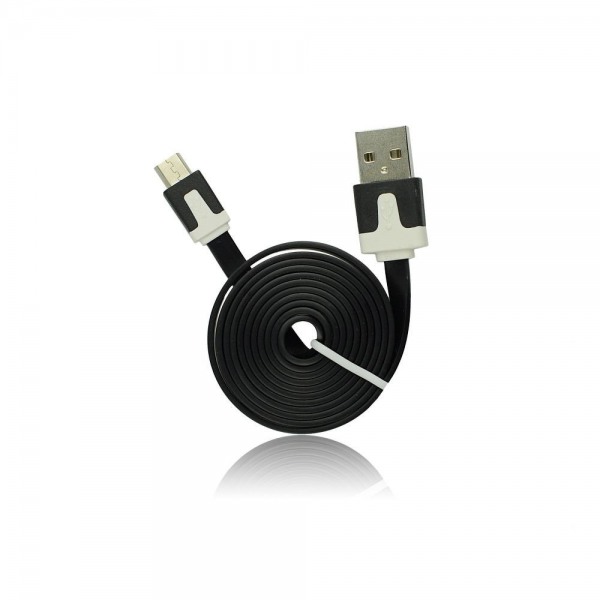 Datenkabel flach black f. TomTom Via 135 Europe Traffic