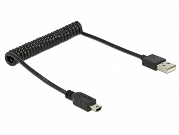 Spiral USB Daten u. Ladekabel f. Blaupunkt Travelpilot 50 Pro CE