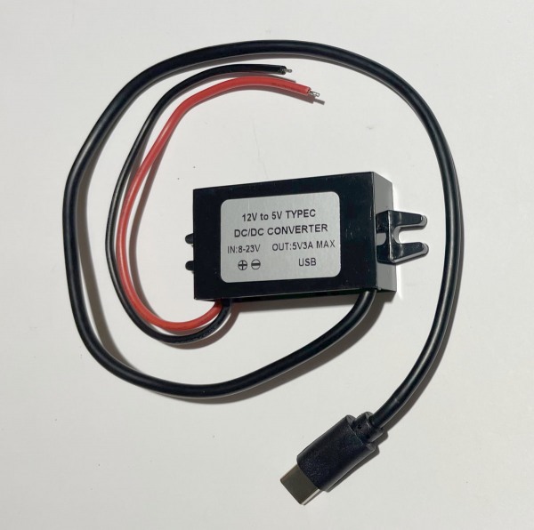 Autoladekabel für USB-C 3A - offene Enden